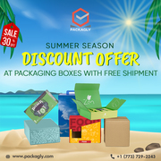 Summer Season Discount Offer At Packaging Boxes With Free Shipment