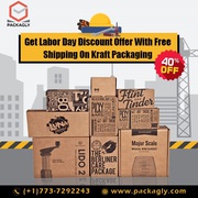 Get 40% Labor Day Discount Offer With Free Shipping On Kraft Packaging