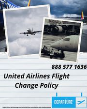 United Airlines Flight Change Policy +1 888 577 1636